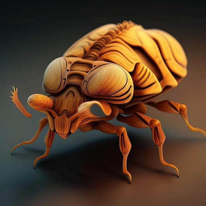 3D модель Proctophyllodidae (STL)